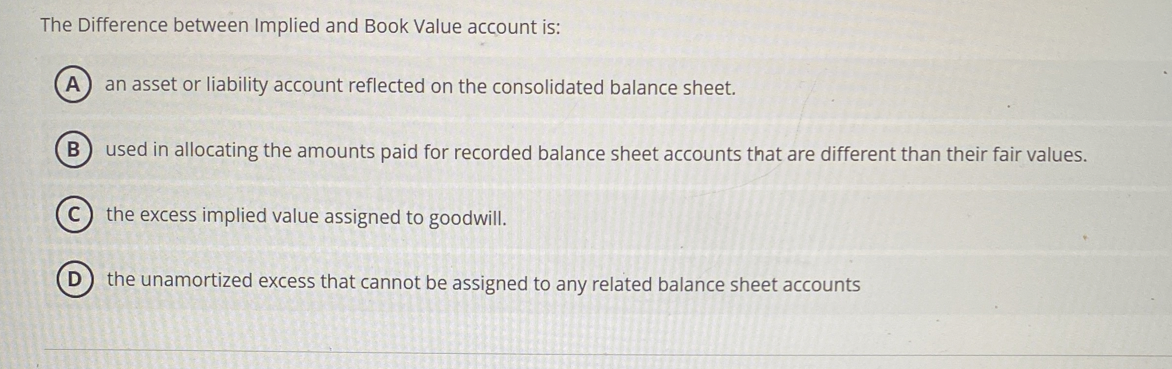 When using the current / noncurrent method,