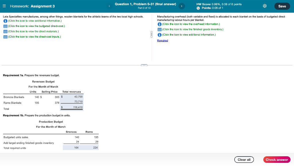 under the cost budget ( FIFO ) calculation - how