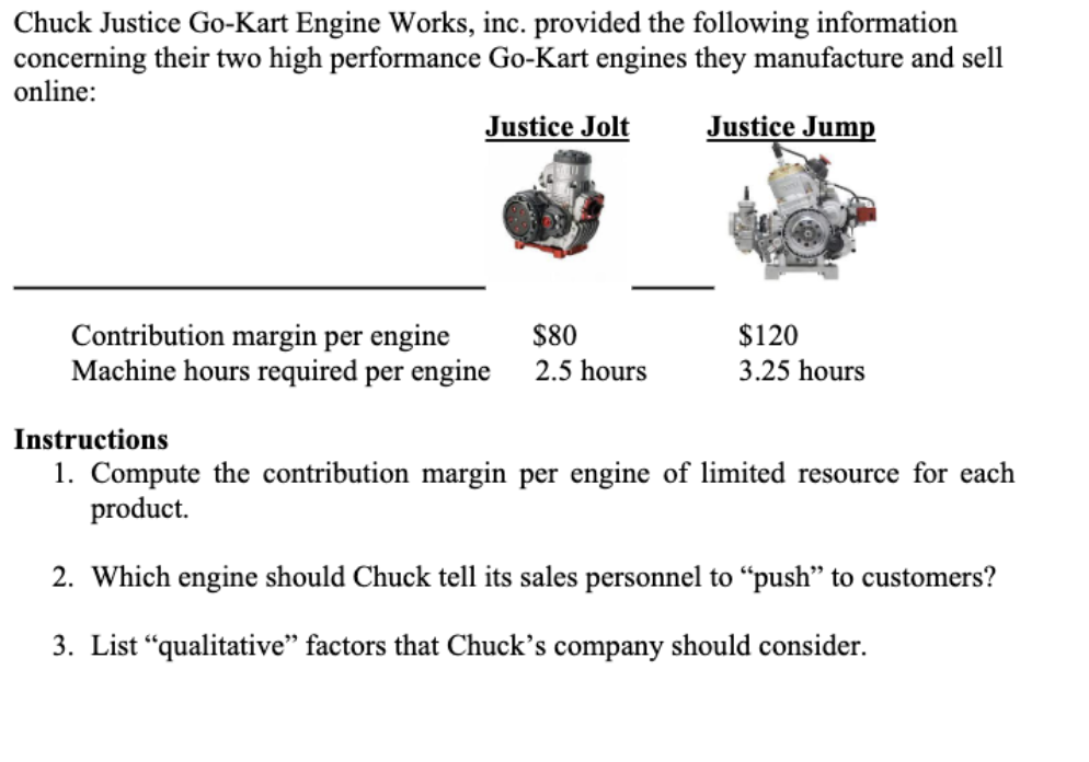 Chuck Justice Go - Kart Engine Works, inc.