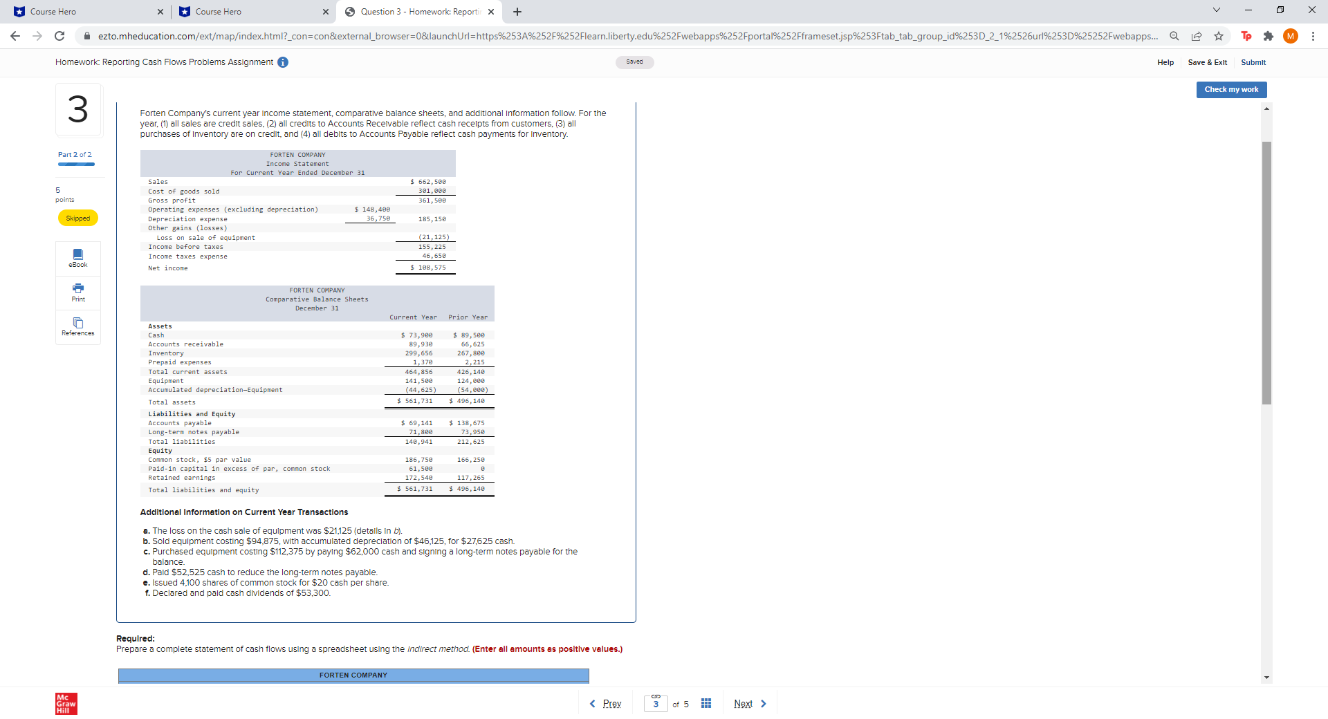 Course Hero * *Course Hero * Question 3 -