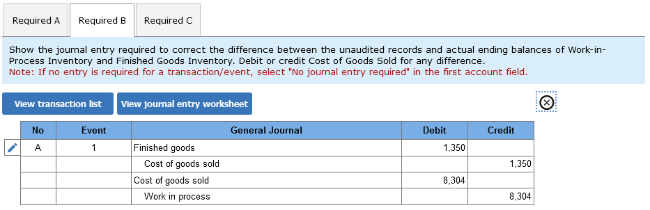 Problem 8-63 (Static) Prepare a Production Cost