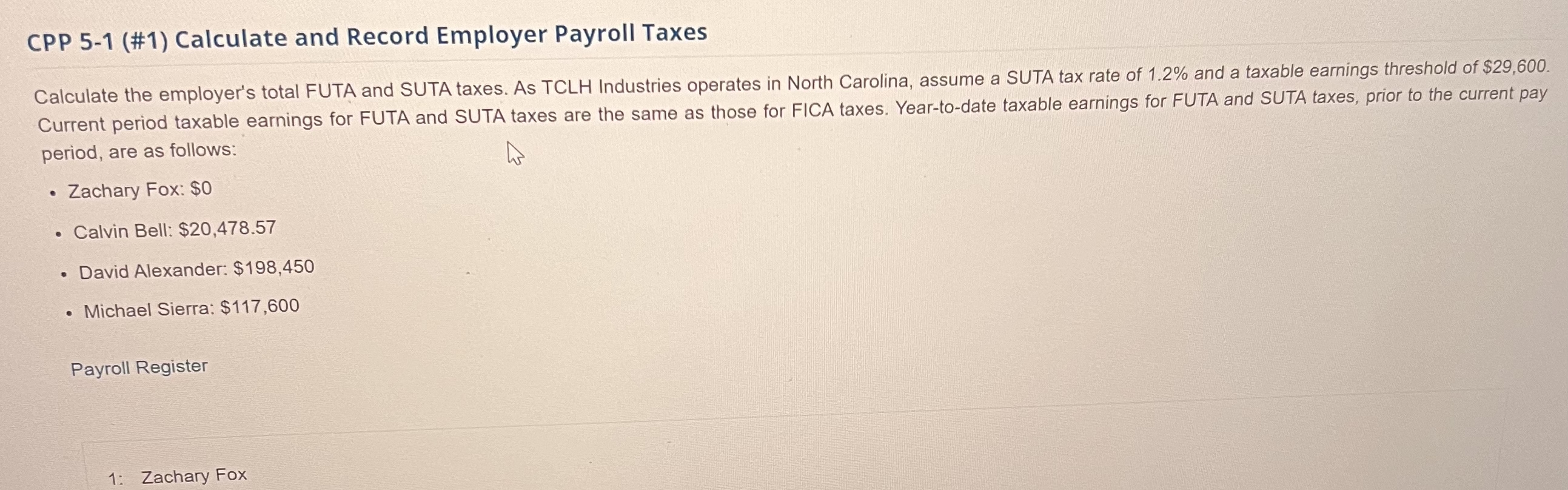 How can I figure out CPP 5 - 1 ( # 1 ) Calculate