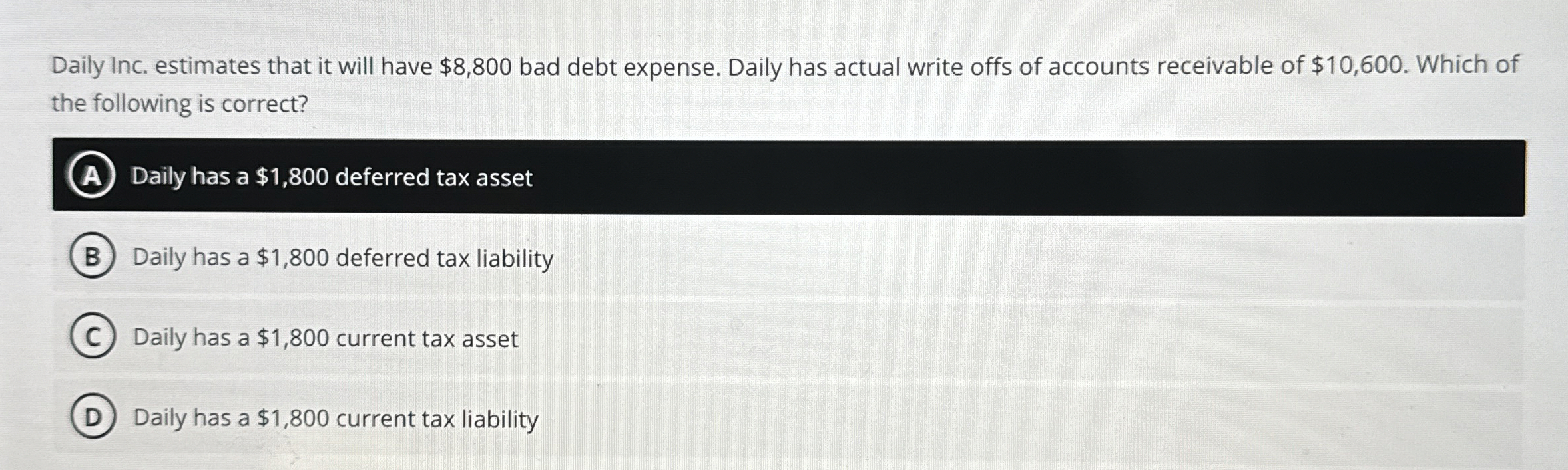 Daily Inc. estimates that it will have $ 8 , 8 0