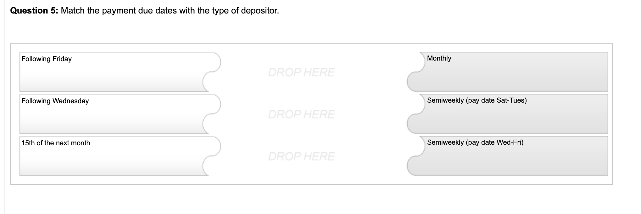 Question 1: What is the due date for eling Form