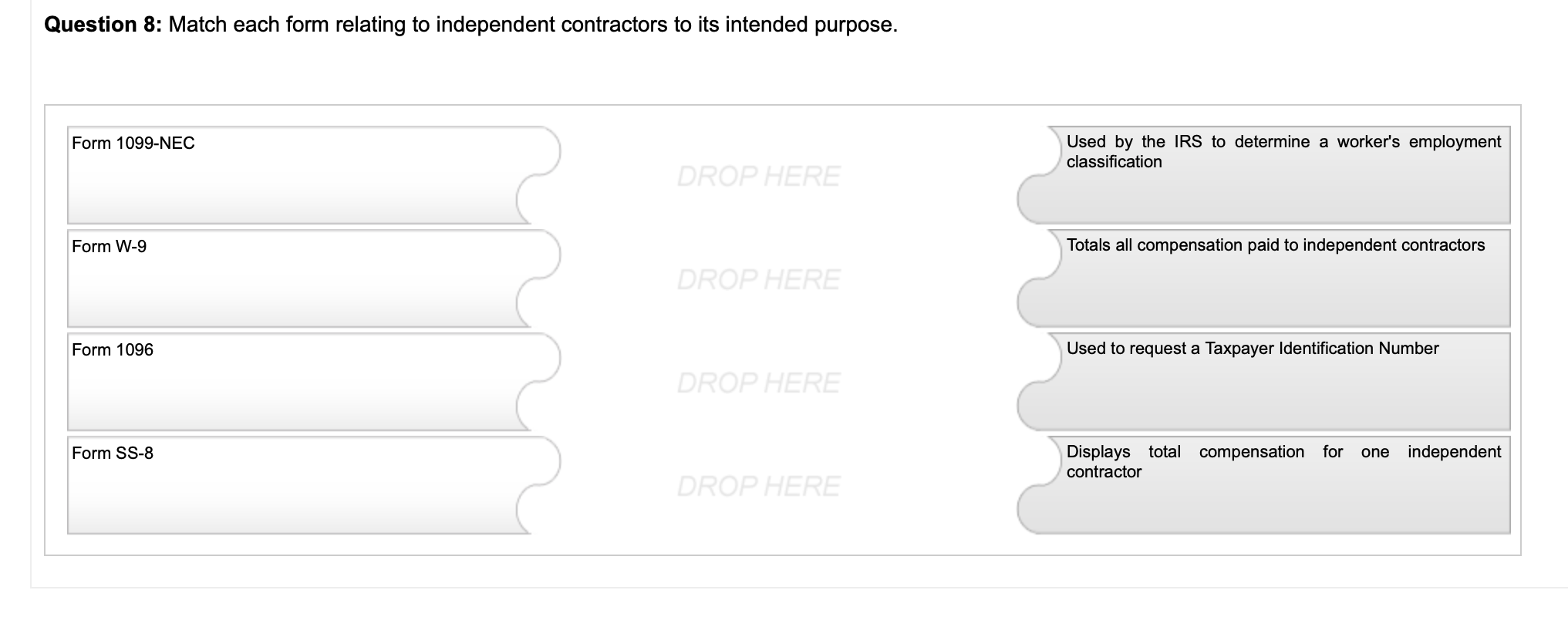 Question 1: What is the due date for eling Form