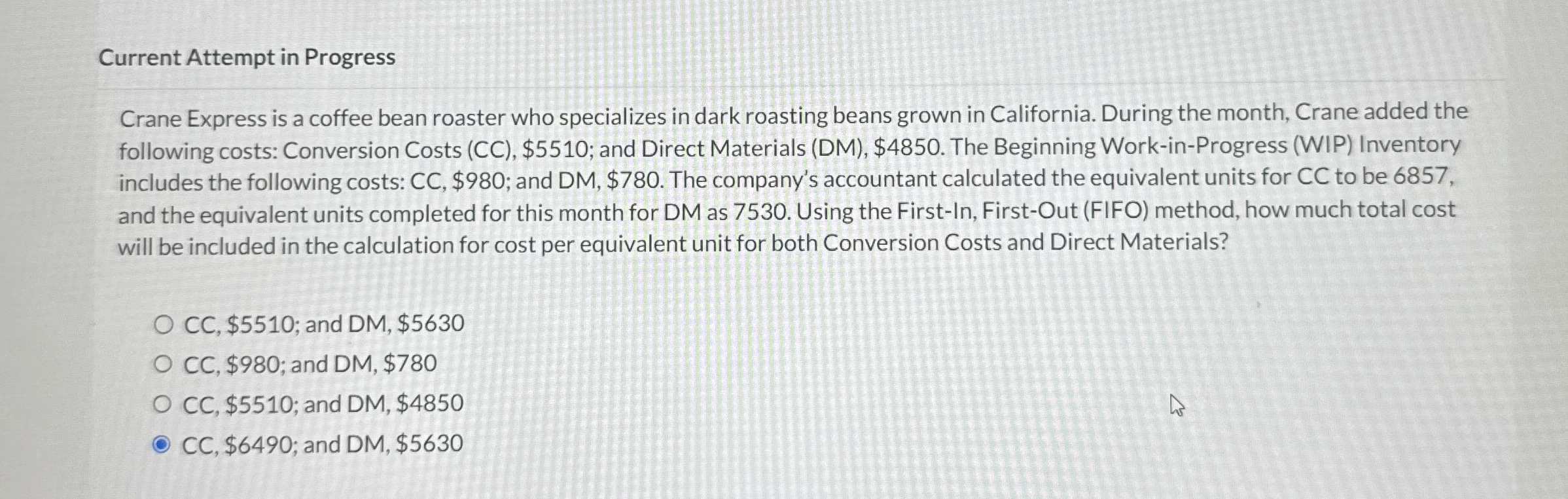 Current Attempt in Progress Crane Express is a