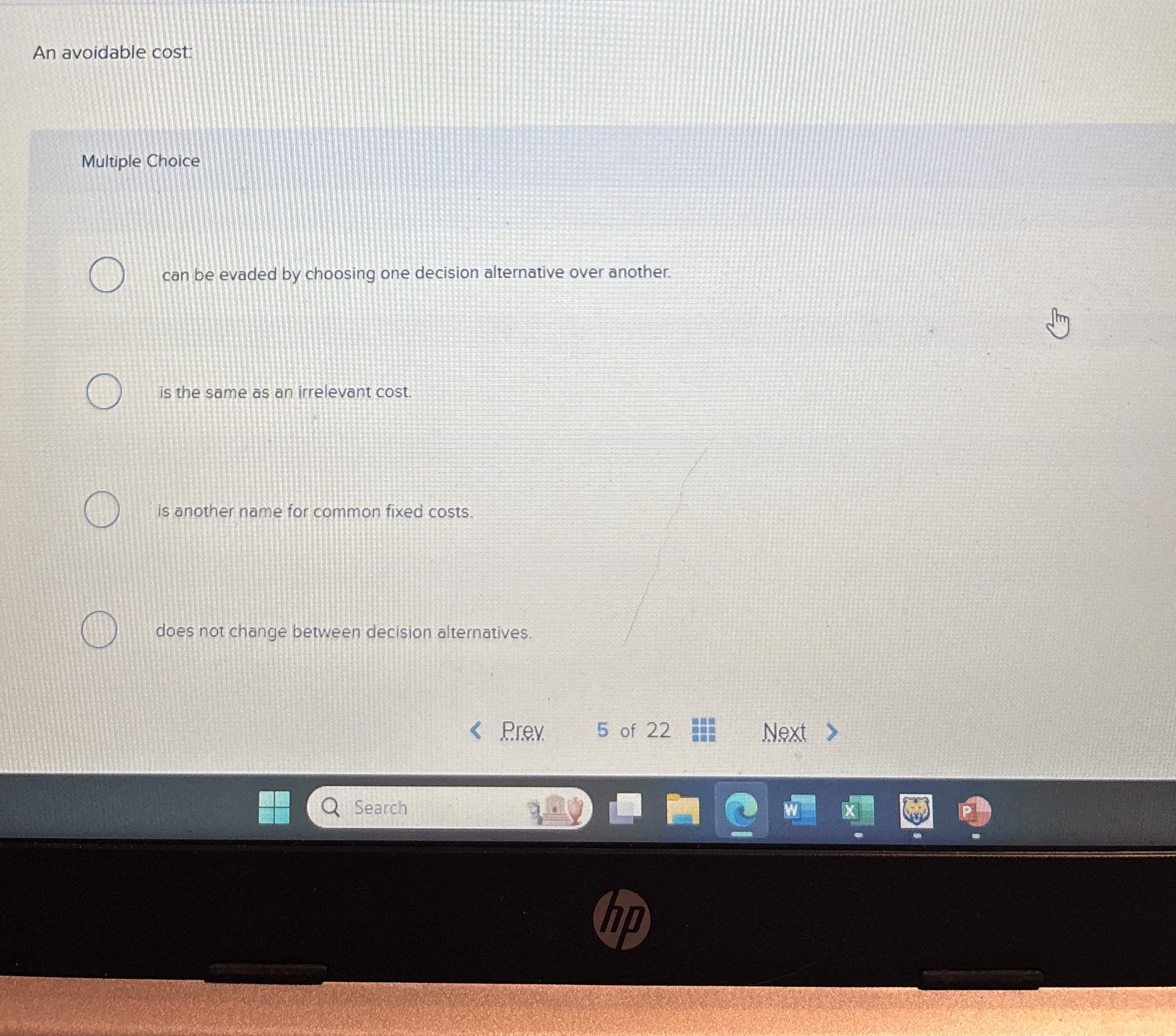 An avoidable cost: Multiple Choice can be evaded