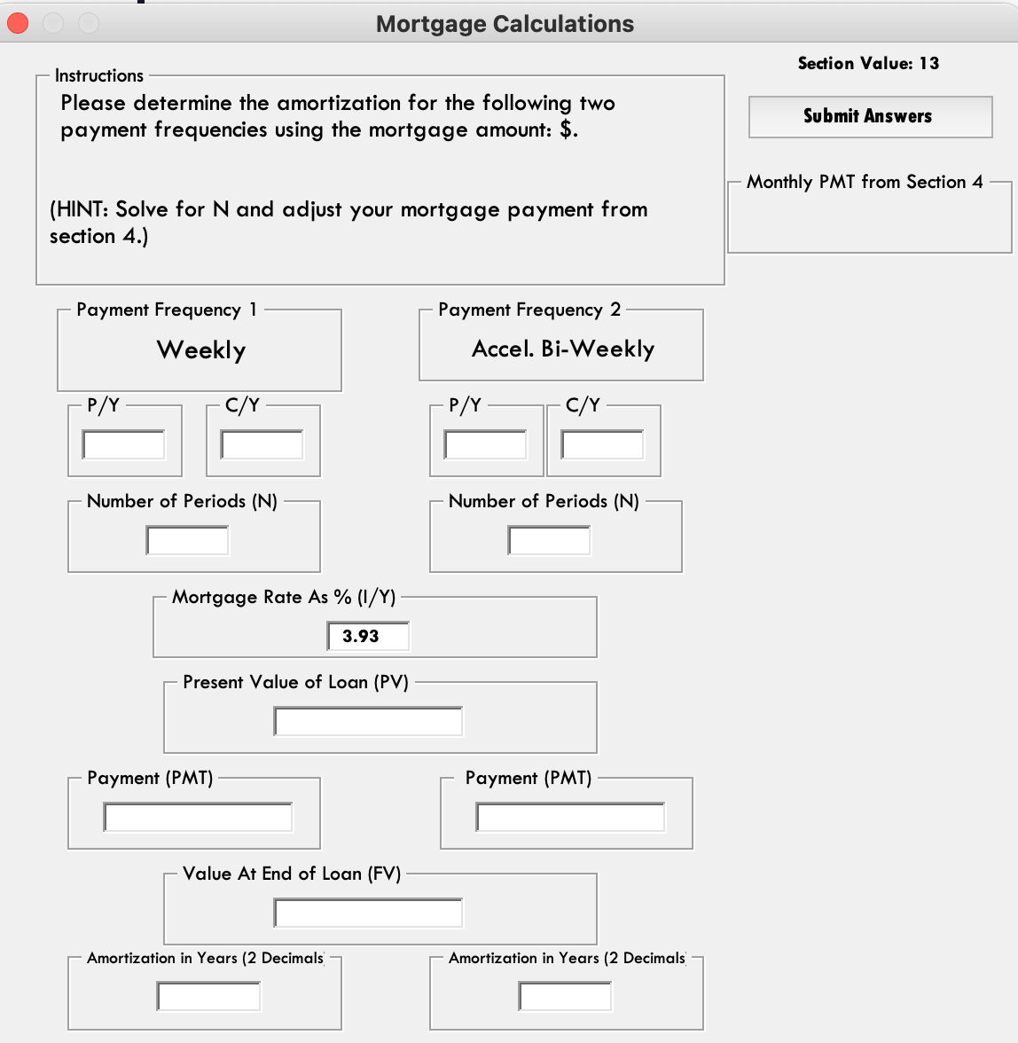 Calculate the following problems: . O O Section 2