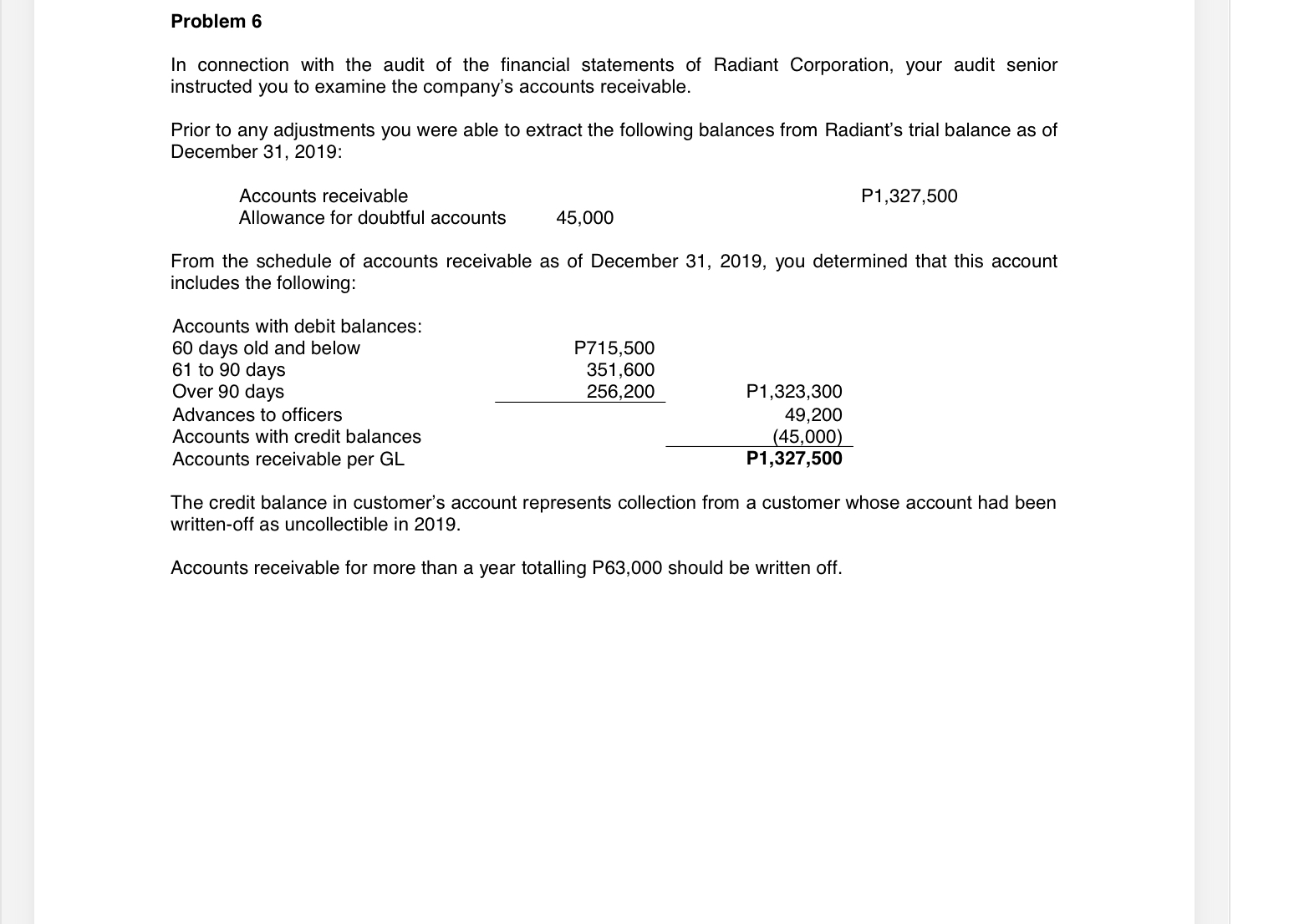 Confirmation replies received directly from