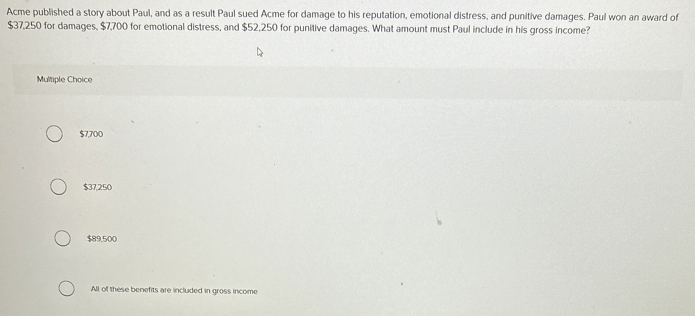 Acme published a story about Paul, and as a