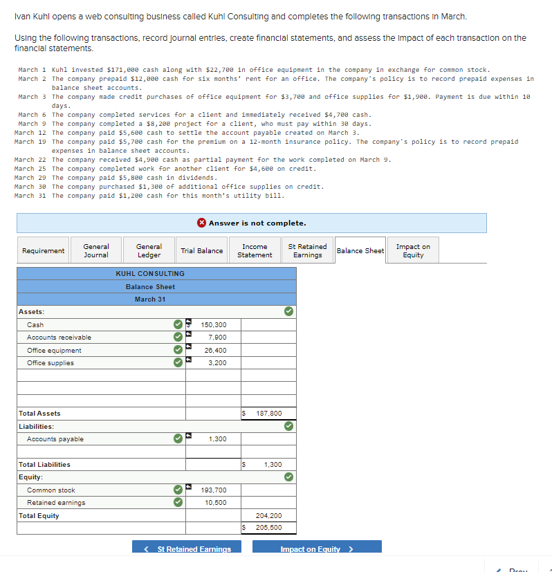 Solve Using the following transactions, record