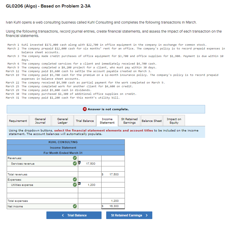 Solve Using the following transactions, record
