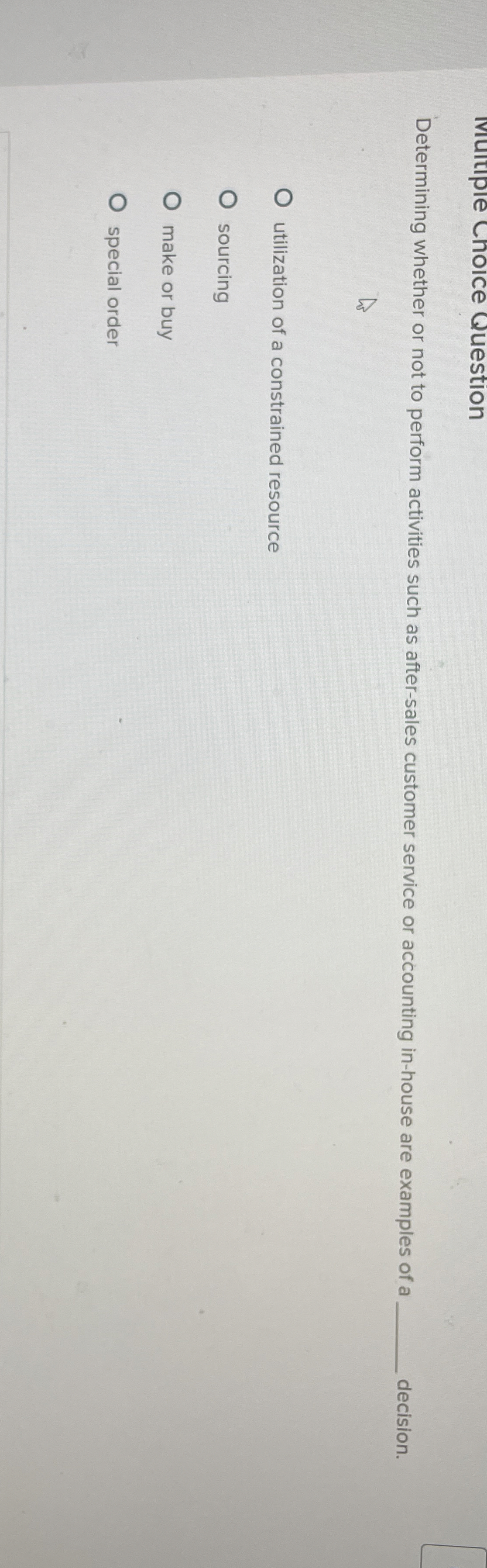 Determining whether or not to perform activities