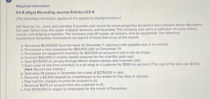 Every entry should have narration please Please