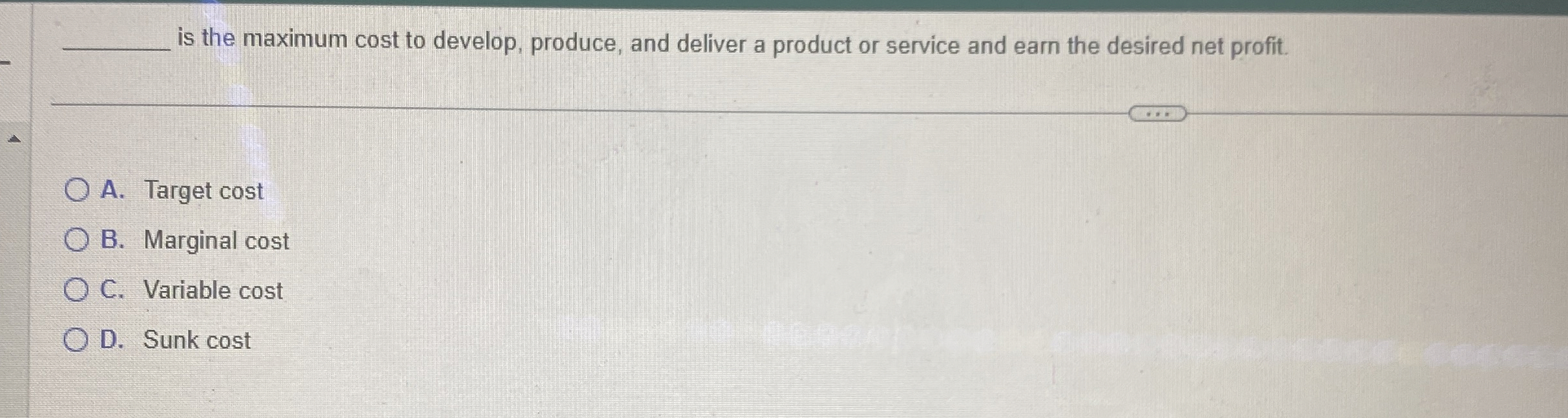 is the maximum cost to develop, produce, and