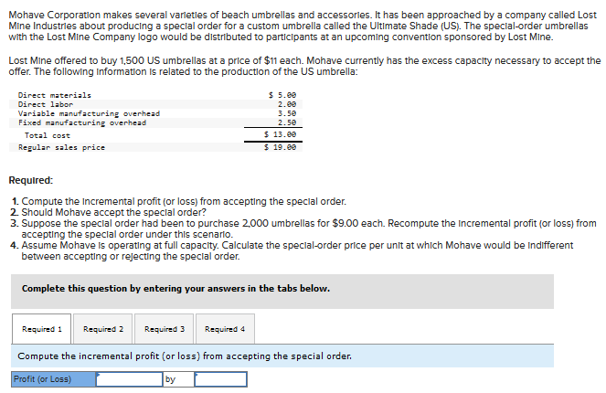 Mohave Corporation makes several varletles of