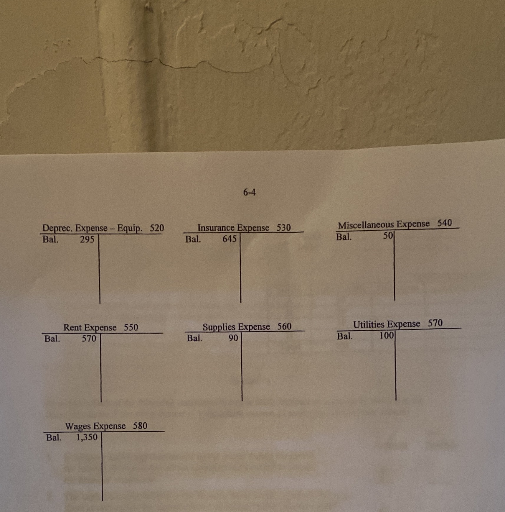 Need help w/ T account and determining the ending