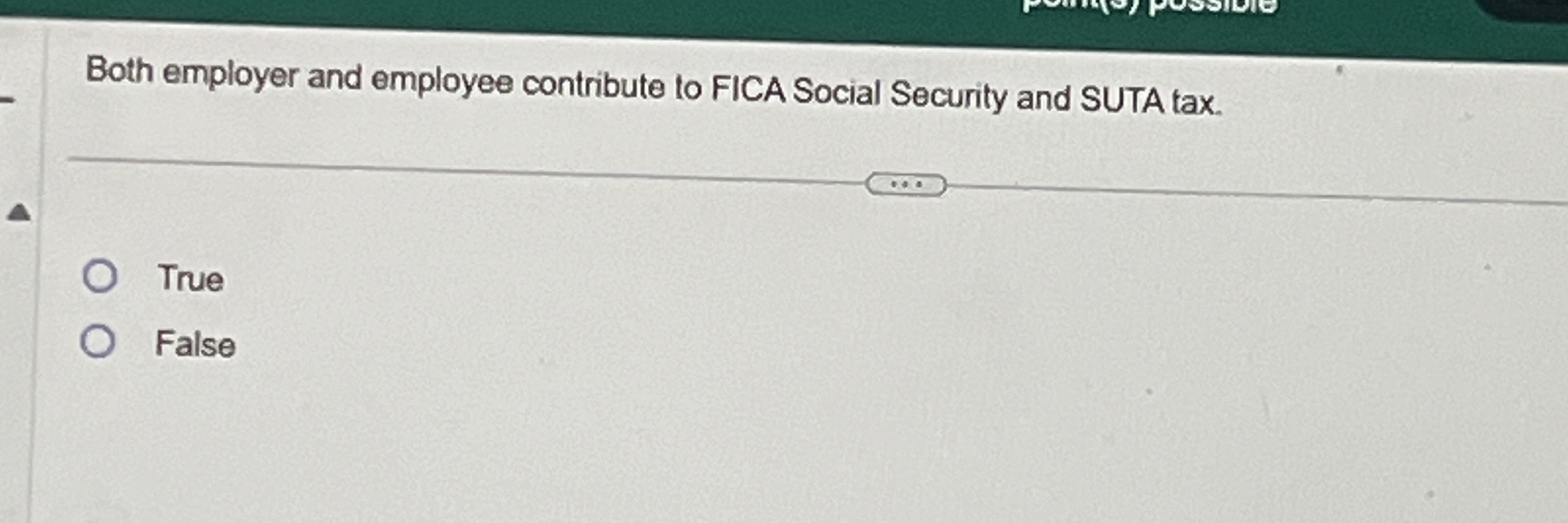 Both employer and employee contribute to FICA