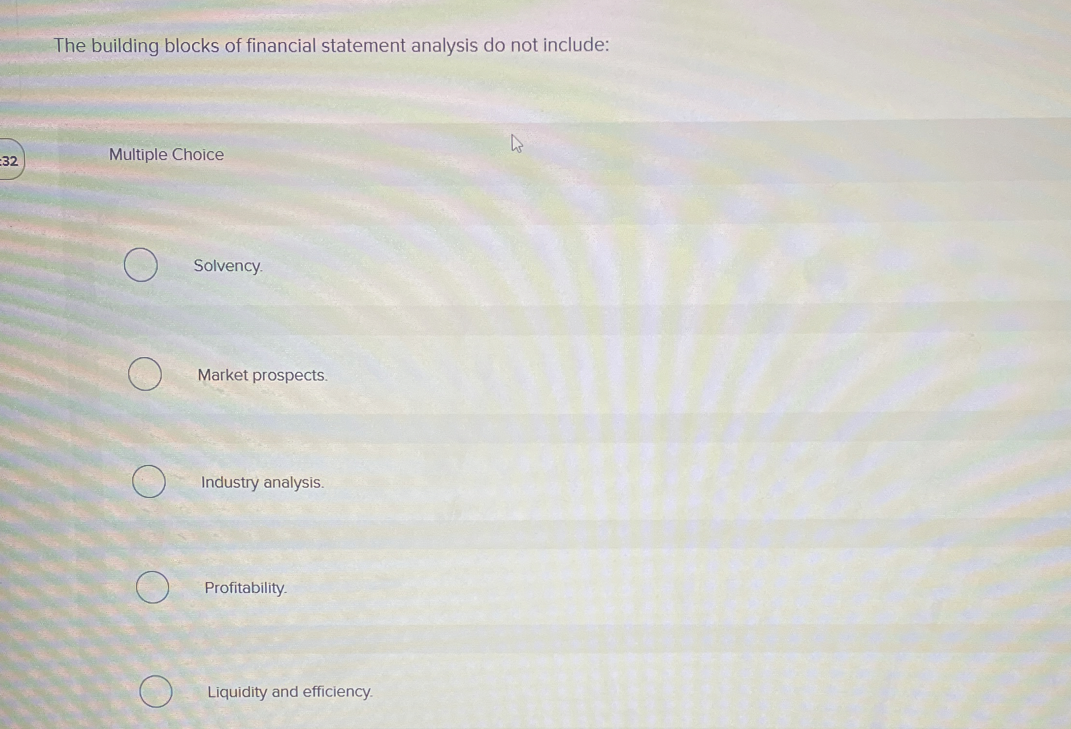 The building blocks of financial statement