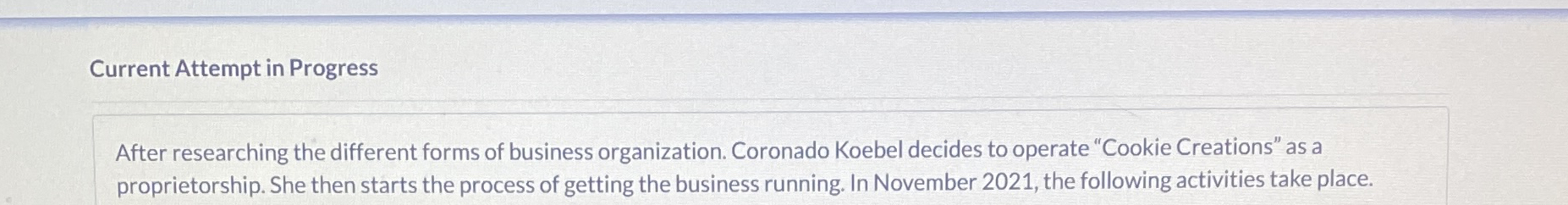 Current Attempt in Progress After researching the