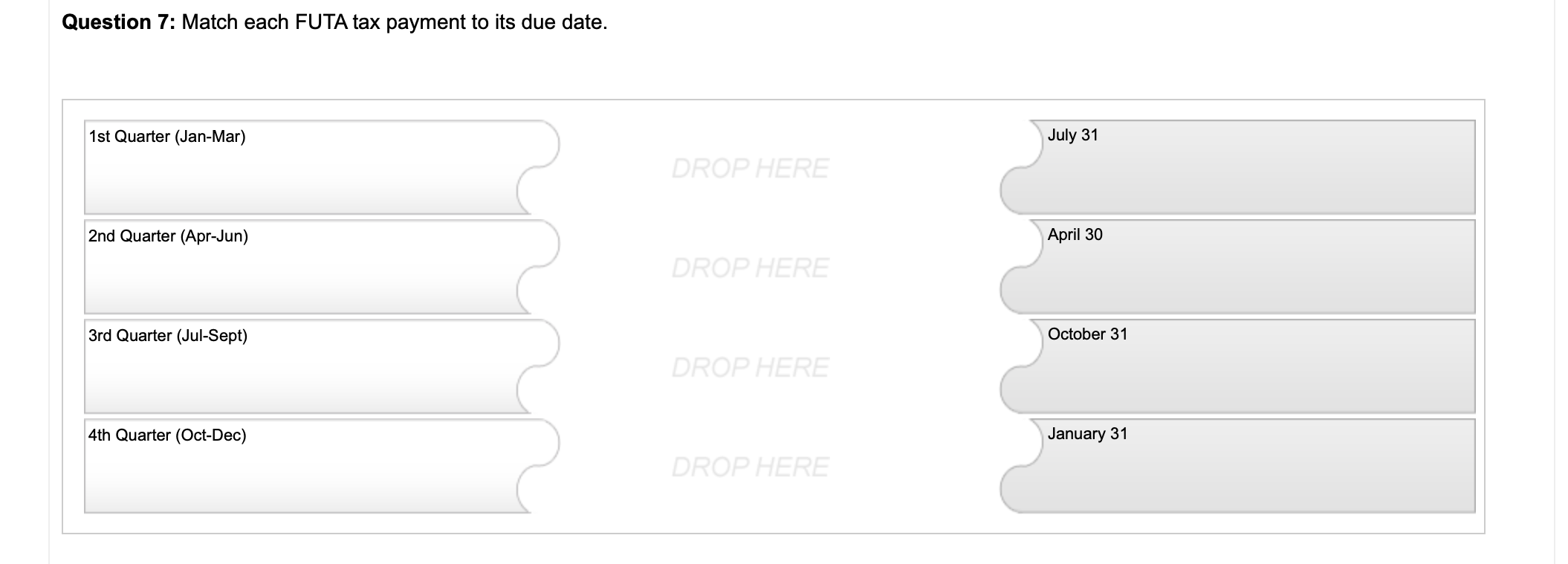 Question 1: A semiweekly depositor with a weekly