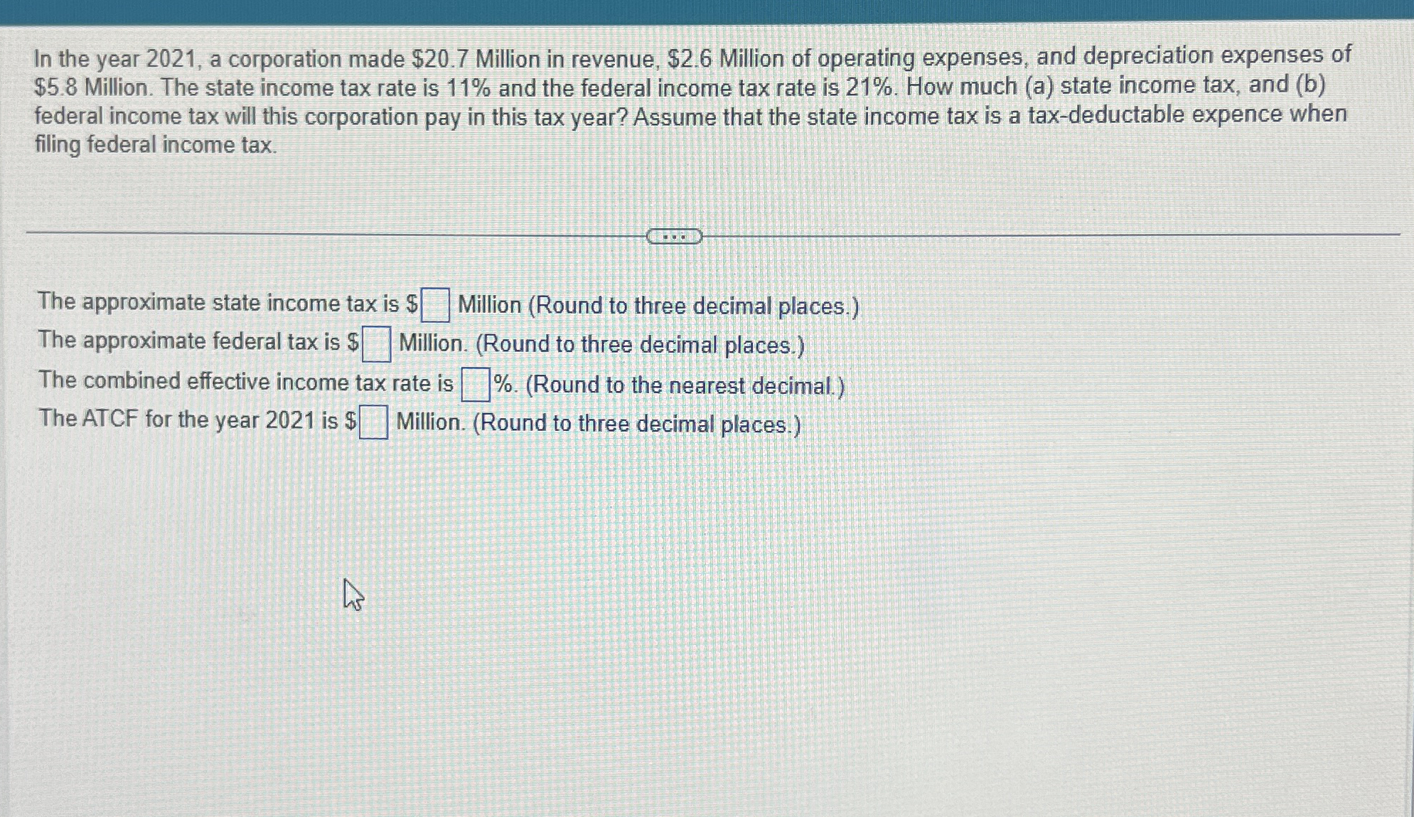 In the year 2 0 2 1 , a corporation made $ 2 0 .