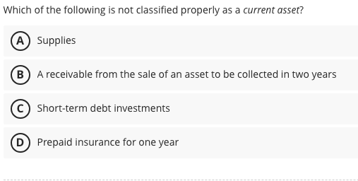 Which of the following is not classified properly