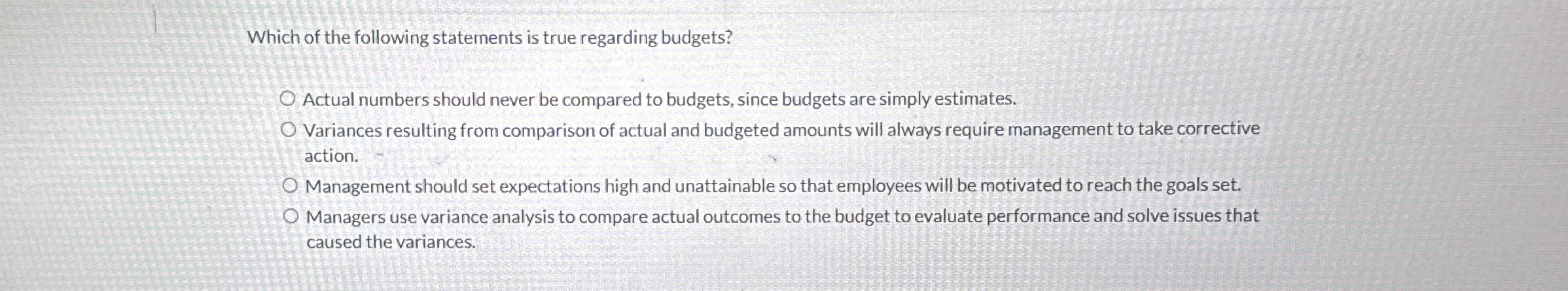 Which of the following statements is true