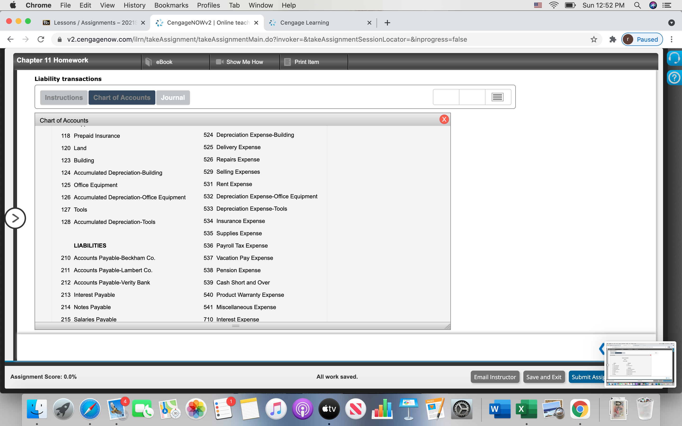 Liability transactions Chapter 11 Homework Q(7)