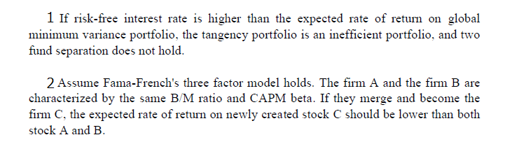 Hello please help to answer these Is it true,