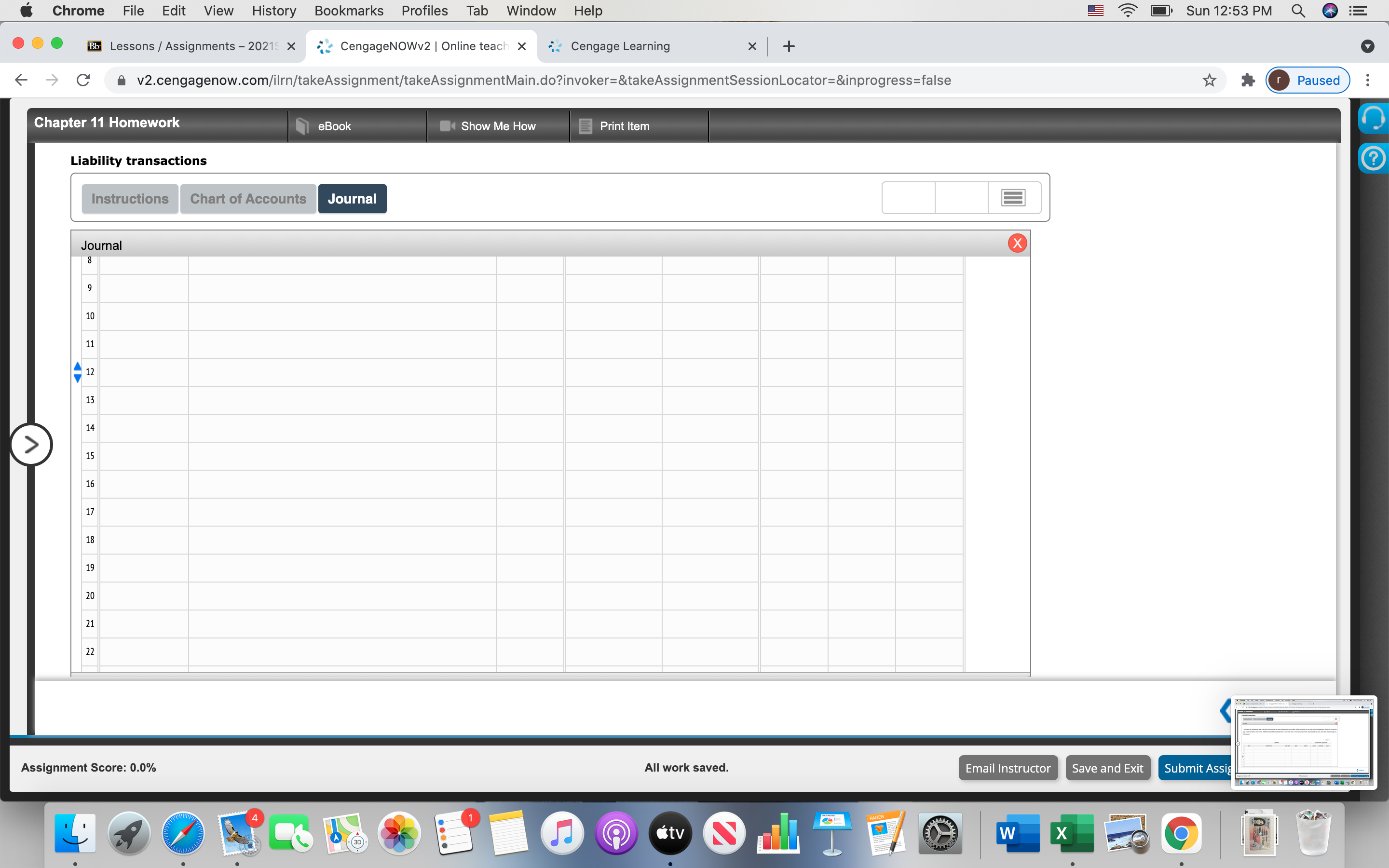 Liability transactions Chapter 11 Homework Q(7)