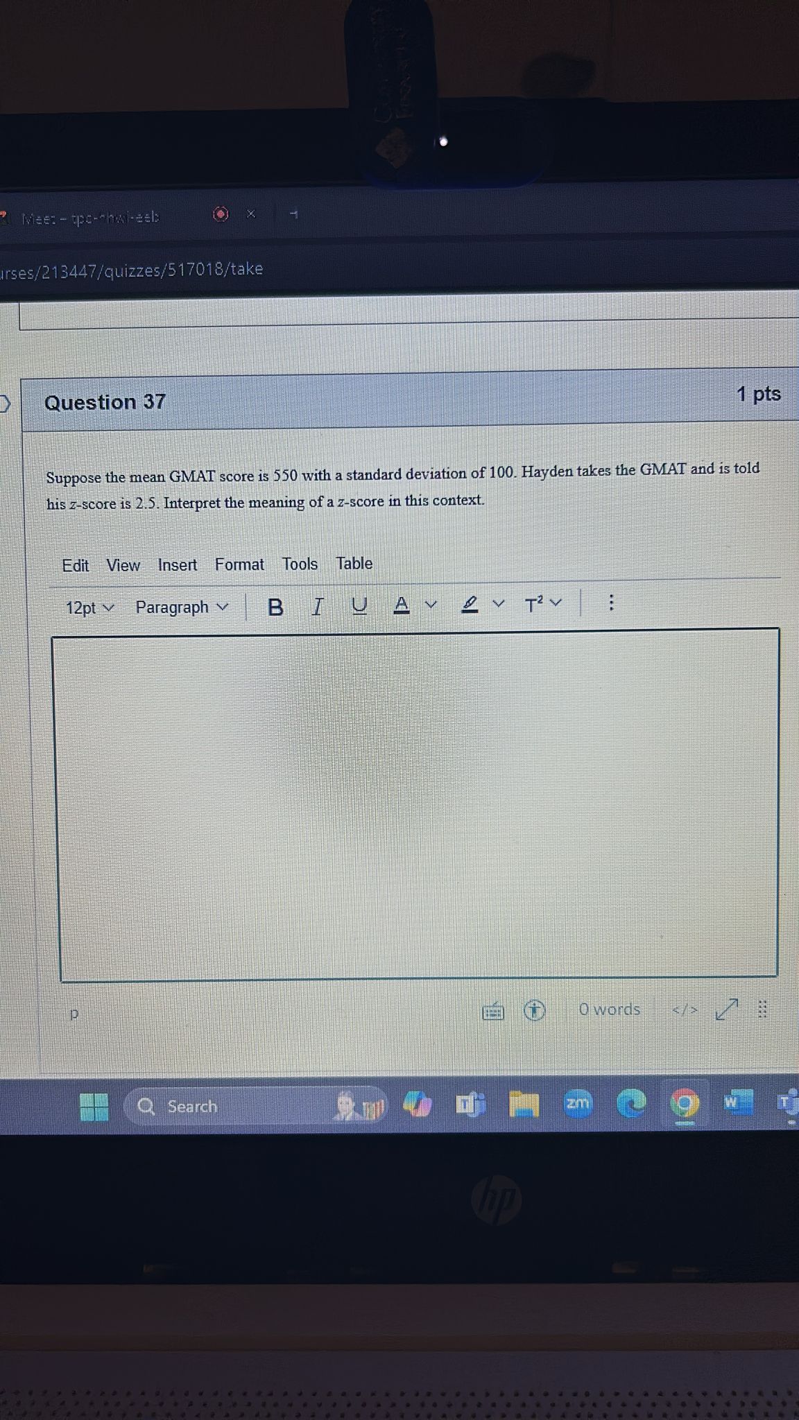 BA 2300 First Exam Chapters 1 - 3- Question 12 3