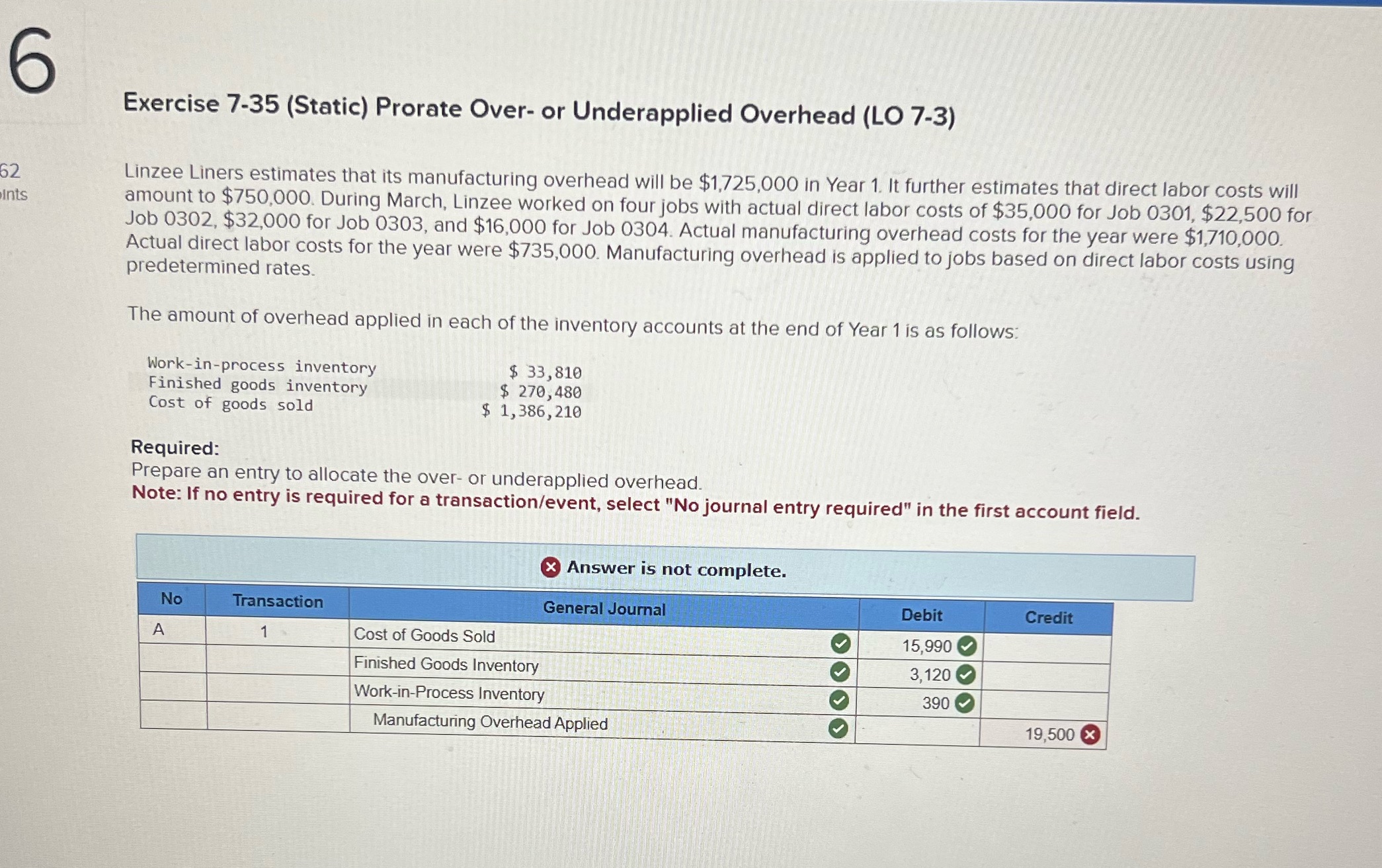 please help me to get right answer Exercise 7-35