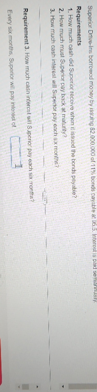 Help me with this one please Superior Drive-Ins