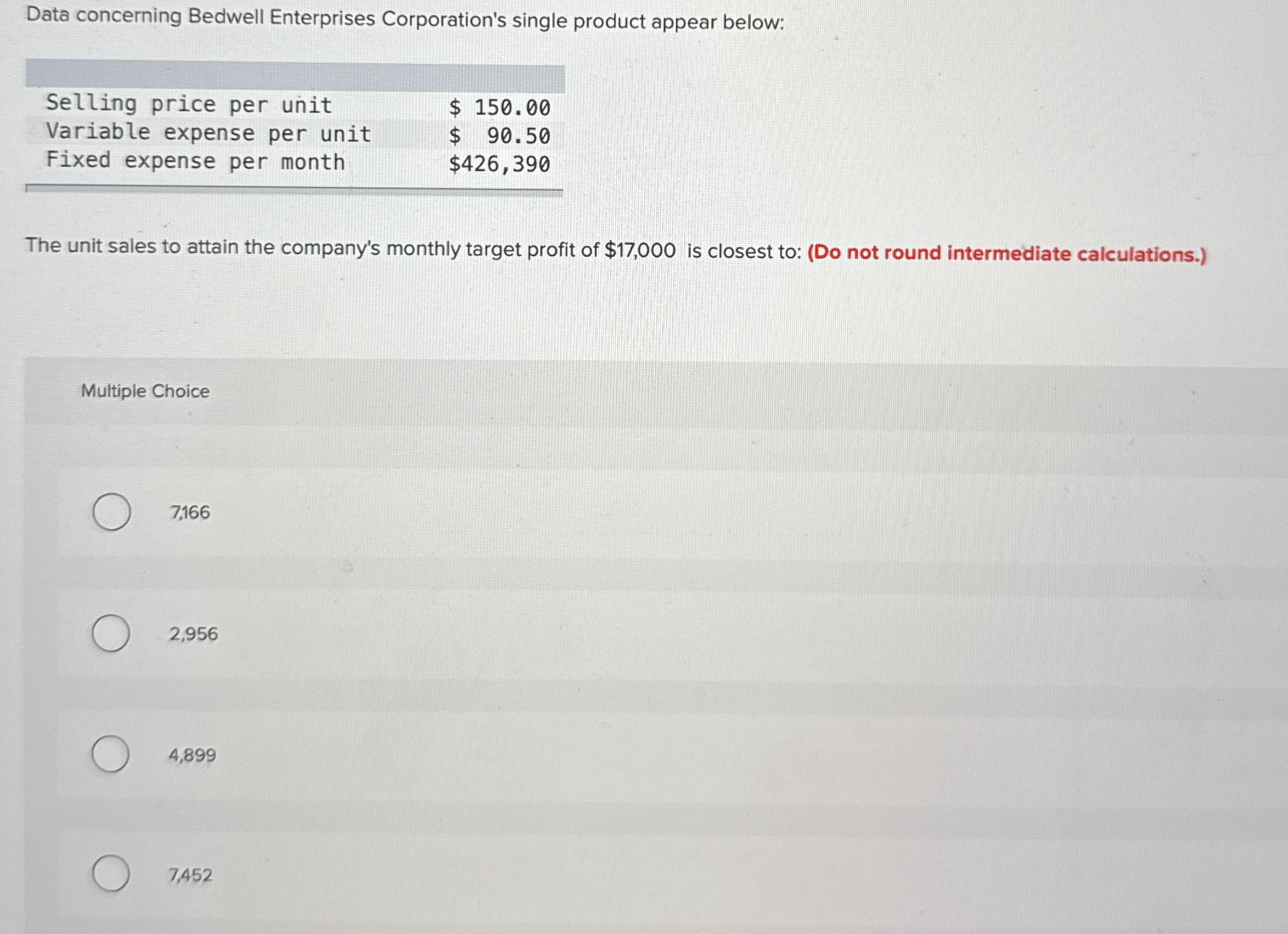 Data concerning Bedwell Enterprises Corporation's