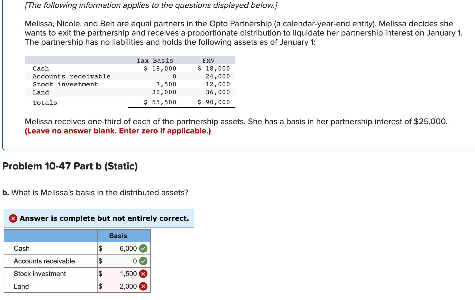 please answer part B Required information Problem