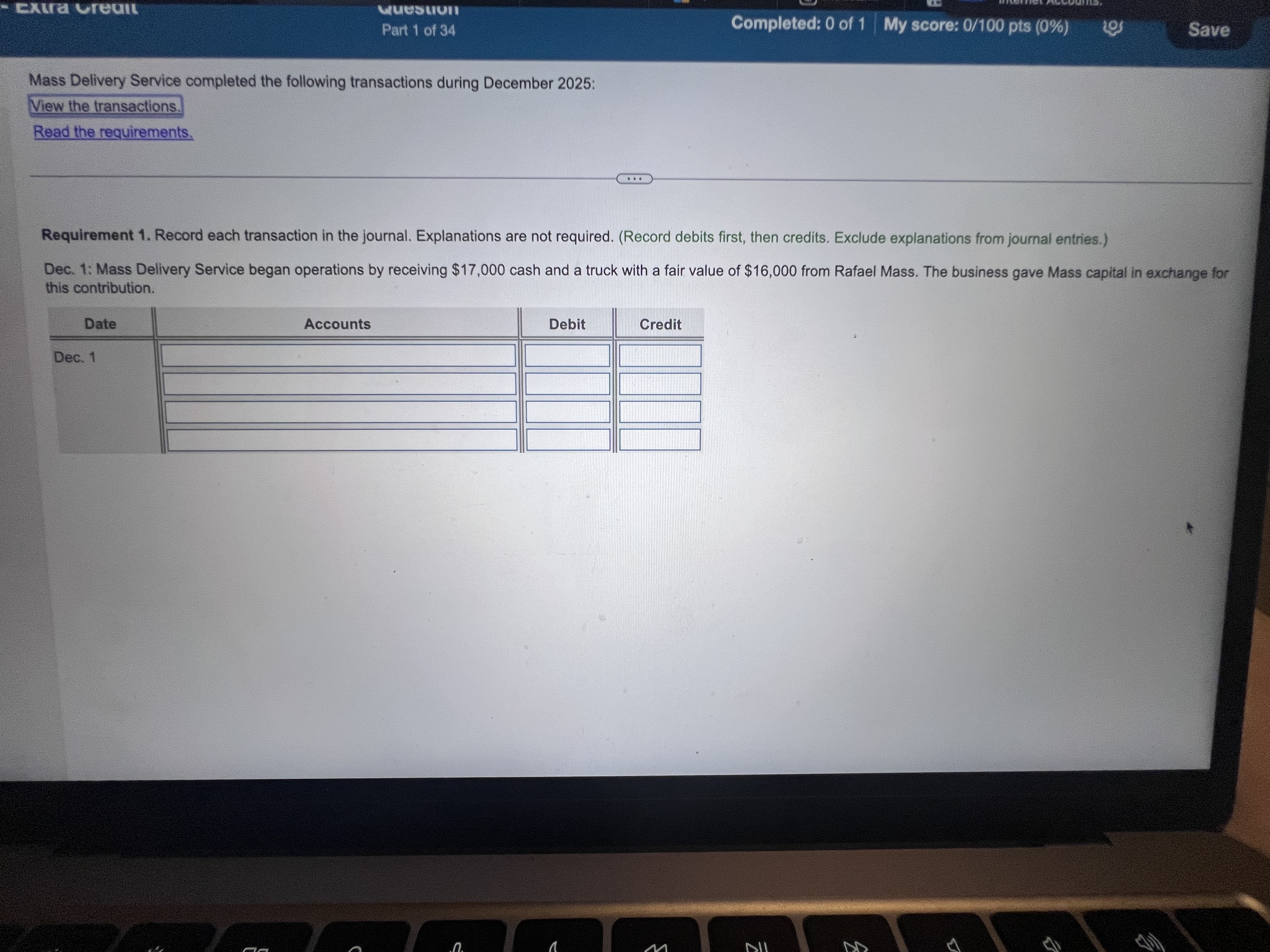 Extra reuil IonsAnn Part 1 of 34 Completed: 0 of