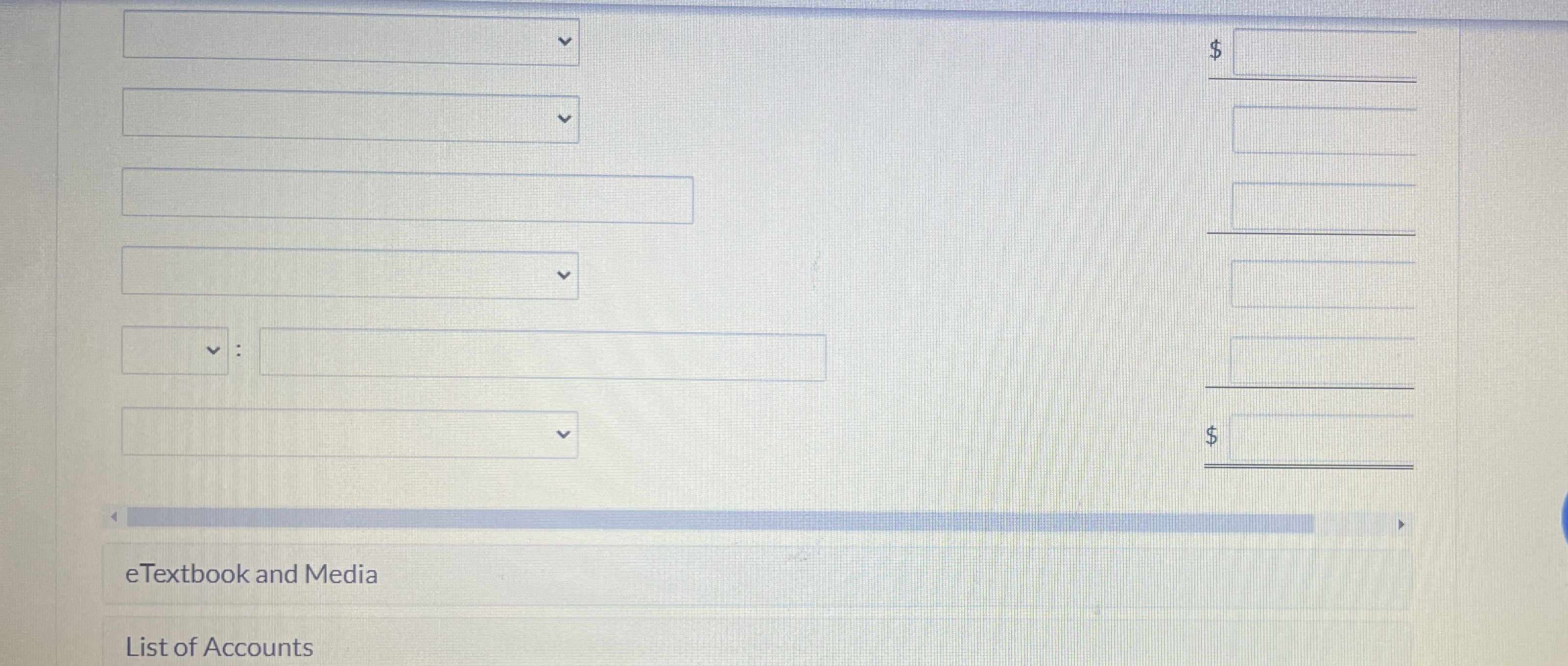 Coronado Company reported the following amounts