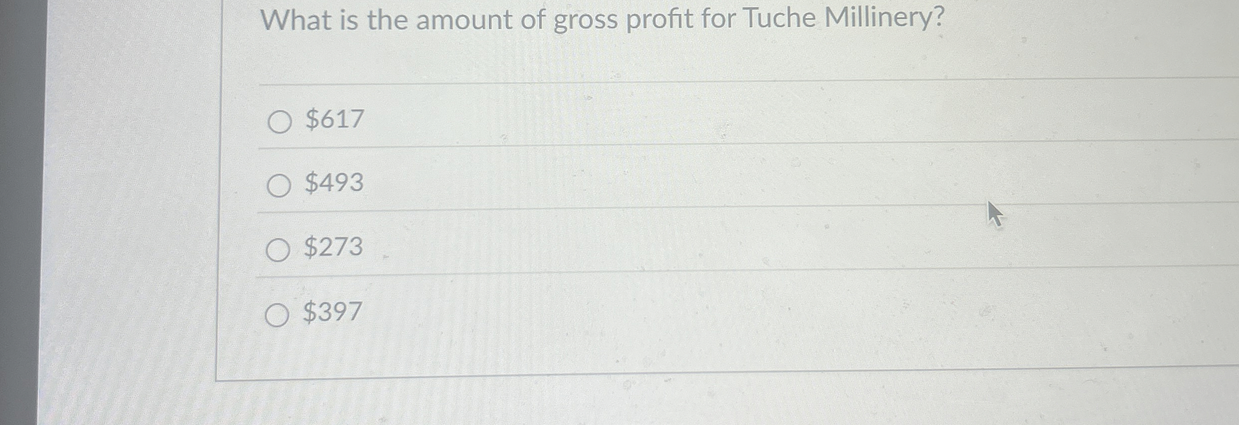 What is the amount of gross profit for Tuche