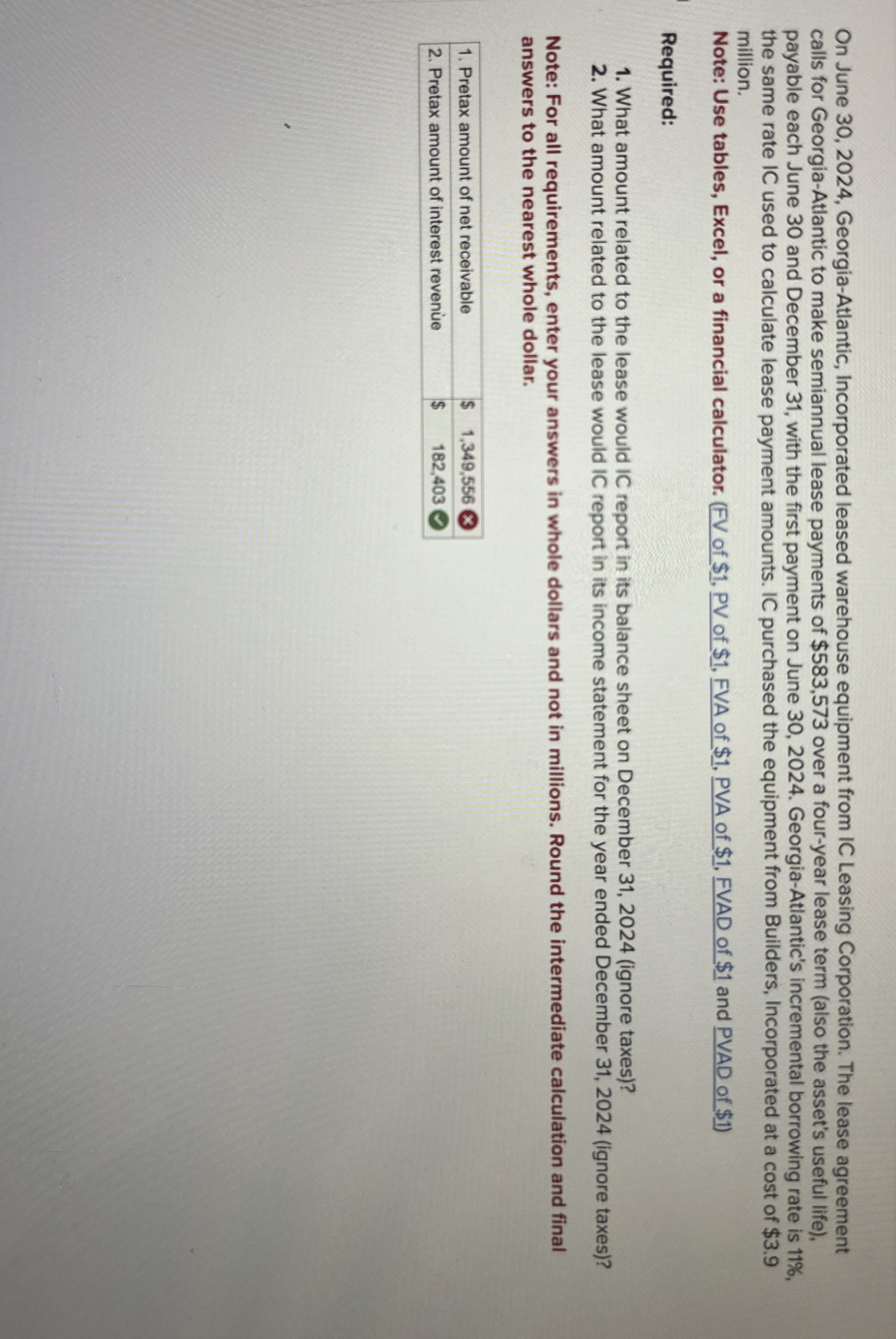 I ONLY NEED number 1 . Look below, number 2 is