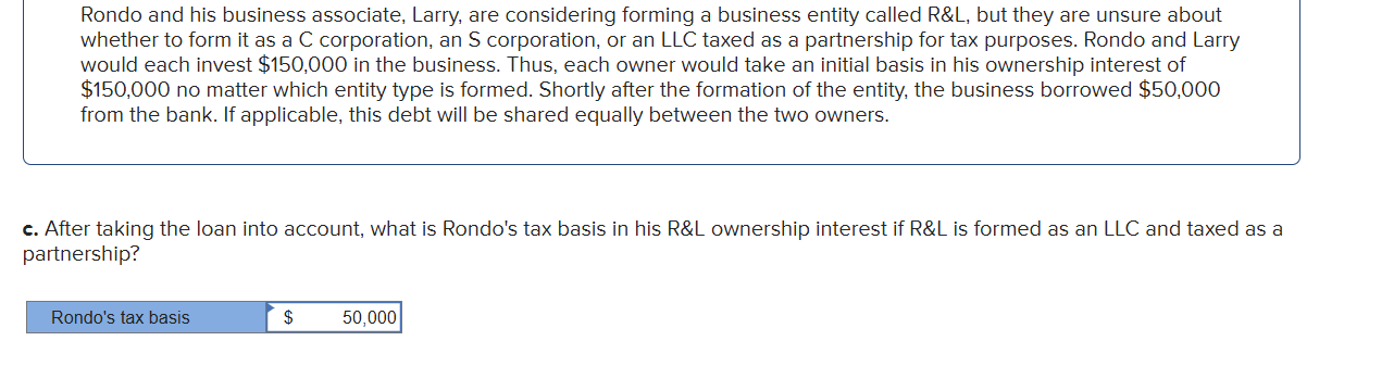 Rondo and his business associate, Larry, are
