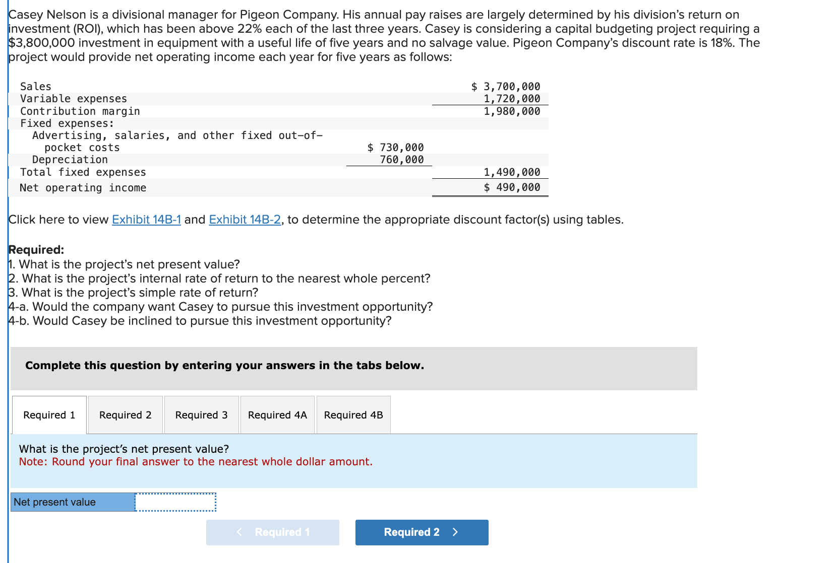 Casey Nelson is a divisional manager for Pigeon
