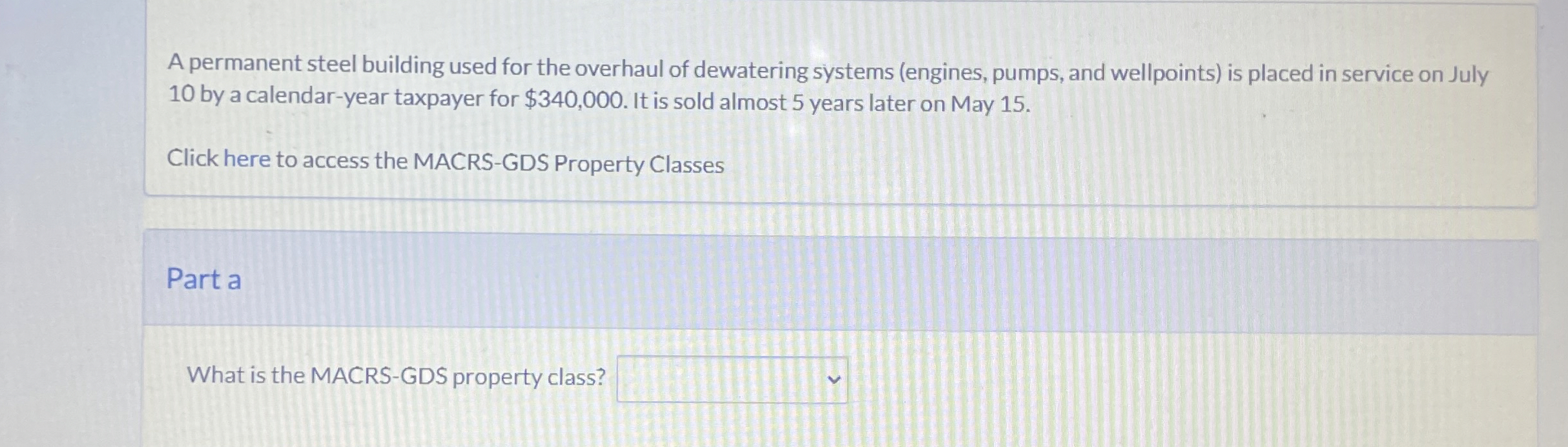 A permanent steel building used for the overhaul