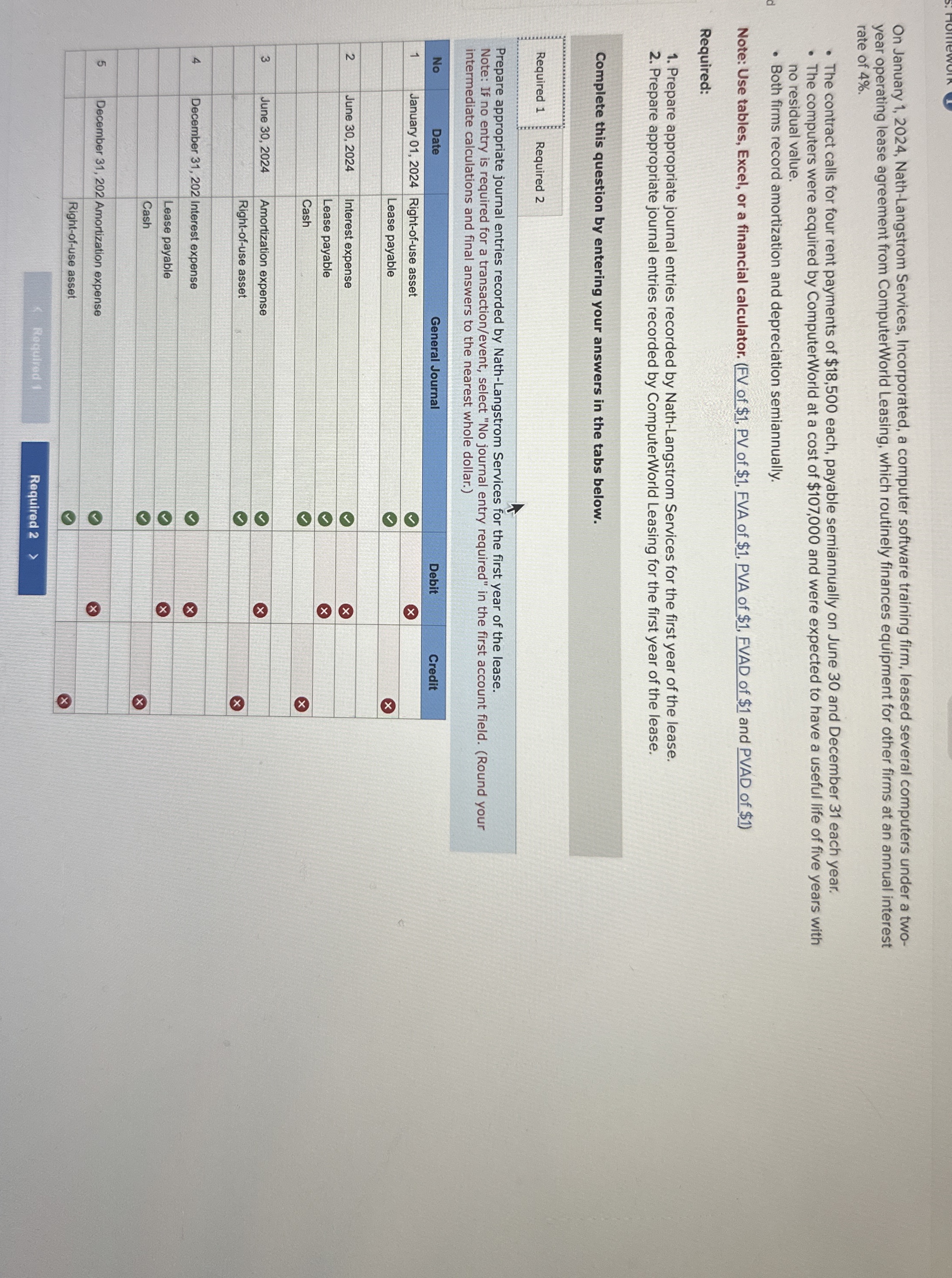 I only need Part 1 . look at all the 5 entries