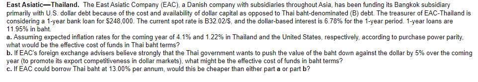 East tsiaticThailand. The East Asiatic Company