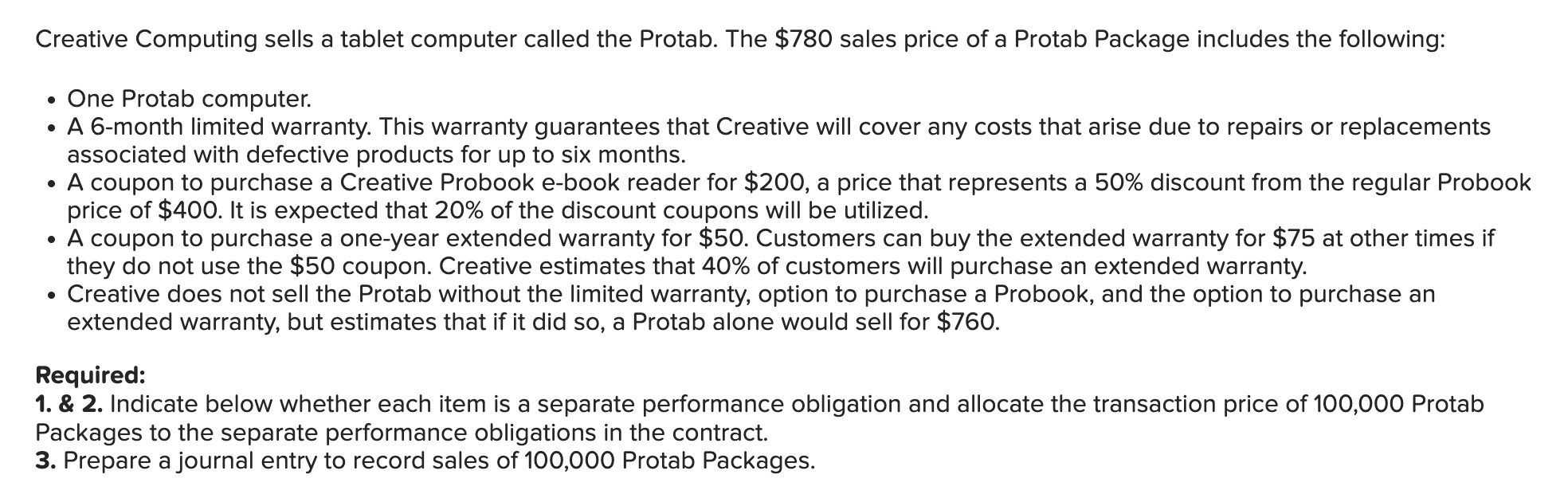 Creative Computing sells a tablet computer called