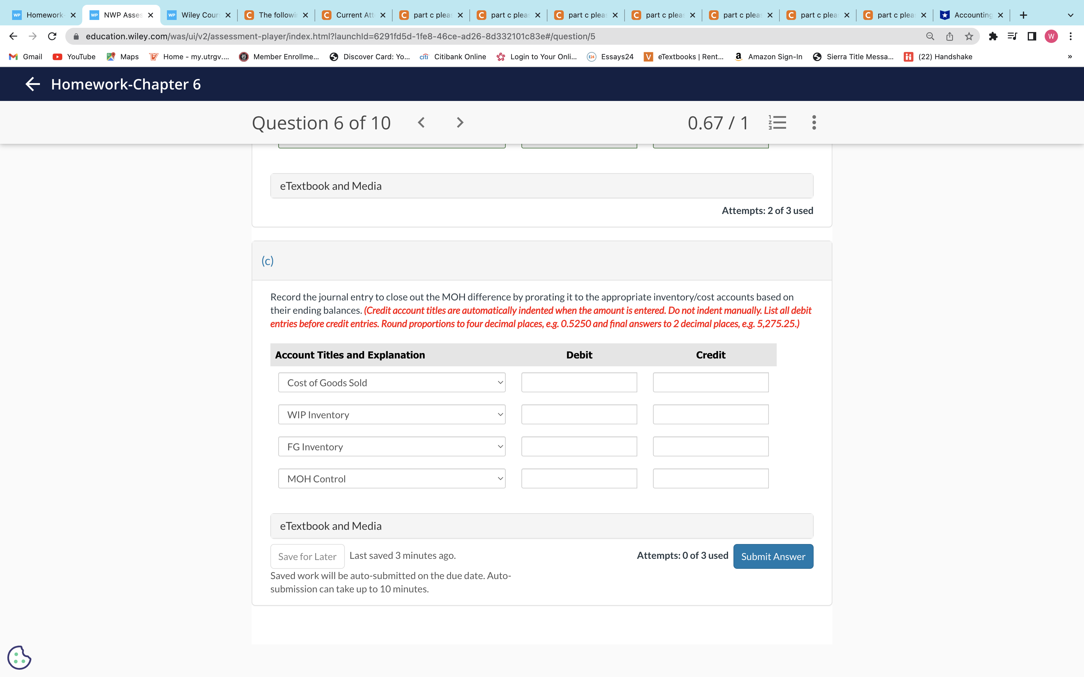 WP Homework X WP NWP Asses X WP Wiley Cour X C