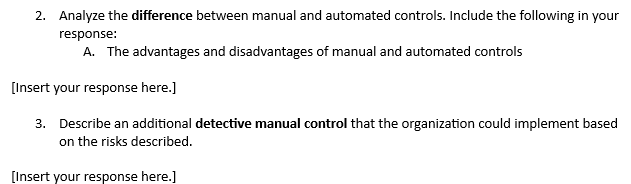 ACC 676 Module Two Case Study Guidelines and