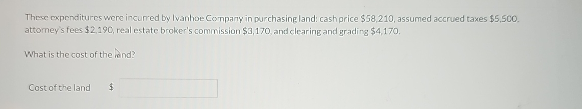 These expenditures were incurred by Ivanhoe