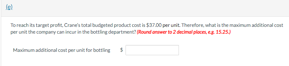 \fEa} Determine the cost per equivalent unit for